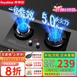 荣事达（Royalstar）燃气灶 双灶煤气灶 家用天然气液化气炉具 猛火鸳鸯灶 (液化气)猛火鸳鸯+红点防烫
