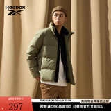 Reebok锐步官方新款户外羽绒服男女款外套新一代轻薄保暖舒适 22CFR201UGL0 不连帽 L