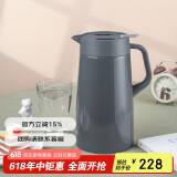 虎牌（TIGER）保温壶 304不锈钢时尚保温壶PWO-A16C-HD 深灰色 1.6L