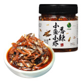 田野故事 香辣小鱼小虾230g 下饭菜 虾米酱虾仔酱鱼仔酱 拌饭拌面即食