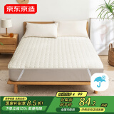 京东京造床垫保护垫 3层标准A类纳m级抗菌床褥床垫保护垫 1.5x2m 白色