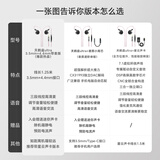 觅声天鹤座ultra游戏耳机入耳式电竞专用耳机带麦HiFi耳机三角洲行动发烧级听声辨位吃鸡 天鹤座ultra【版本选择】70%人选择带星云声卡