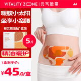 元气地带蕲艾艾草贴5片/盒腰椎颈部全身贴肩颈艾草精油蒸汽热敷发热贴1盒