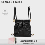 CHARLES&KEITH迷你菱格流浪包单肩包双肩包女包生日礼物母亲节礼物CK2-60782390