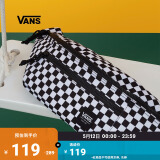 VANS范斯官方 男女情侣腰包黑白棋盘格街头运动风 黑白格纹 均码