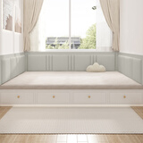 亿间屋榻榻米软包墙围无醛板床头靠垫防撞护墙专用炕围子床围贴定制新款 夏日牧场~山峰灰 0.5平方