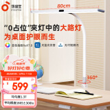 孩视宝国AA级夹灯护眼大路灯儿童学生台灯全光谱书桌卧室学习家用F-36W