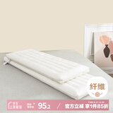 艾薇 长枕头双人情侣长款一体长条枕亲子纯棉1.5m低枕头芯 48*150cm