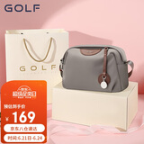 高尔夫（GOLF）斜挎包女包女包休闲单肩包百搭手机包防泼水小包生日礼物女礼盒装