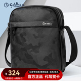 金利来斜挎包男大容量单肩包上班户外旅行手机包实用父亲节礼物送爸爸 简约款