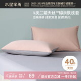 水星家纺枕套兰精天丝™棉凉感枕头套A类一对装枕头罩双人家用48x74cm