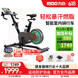 力动（RIDO）动感单车 智能坡度家用单车健身器室内自行车健身车支持zwift顽鹿 CX20（多档电磁操控）