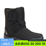 迪卡侬（DECATHLON）雪地鞋男女户外防水徒步东北雪地靴加厚保暖棉鞋SH100 男款 黑色（拍大一码） 43