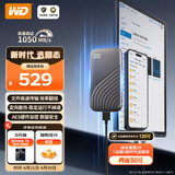 西部数据(WD)500GB NVMe 移动固态硬盘（PSSD）My Passport随行SSD type-c接口 1050MB/s 手机直连笔记本