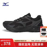 美津浓（MIZUNO）【RACER S】软底轻便运动跑步鞋男女同款缓震透气休闲慢跑鞋 01/黑色 36 (225mm)