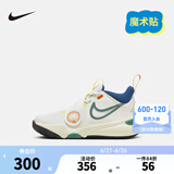 NIKE 耐克儿童篮球运动鞋TEAM HUSTLE D12魔术贴易穿脱男女童实战球鞋 HQ1188-131（HUSTLE D 11） 35 【建议脚长22cm】