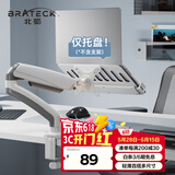 Brateck北弧 笔记本支架托盘 笔记本支架附件 显示器支架配件 显示器支架臂配件 增高架配件 APE40白