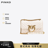 PINKO【品高】女包羊皮绗缝链条单肩斜挎燕子包礼物100074A0GK