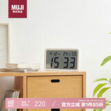 无印良品（MUJI）数字钟 大 白色 247*148*44mm