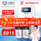 小激动双罐软水机家用2.8T/H大流量小型厨下式 全自动中央全屋净水软水系统套装 软化水除垢净水器设备 心动套餐/适合3-6个用水点使用