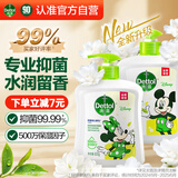 滴露（Dettol）洗手液茉莉绿茶清香500g*2 儿童洗手液补充装家庭抑菌消毒 迪士尼