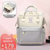 POLO双肩包女士背包妈咪包书包大学生大容量电脑包情人节礼物送女友