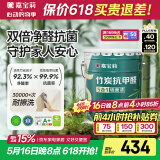 嘉宝莉（CARPOLY）内墙乳胶漆竹炭抗甲醛五合一抗菌防霉环保油漆涂料25kg/18L