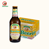 老挝（Beerlao）原装进口精酿黑啤/黄啤/白啤酒 纯生态精酿小麦拉格啤酒整箱装 老挝黄啤酒 330mL 24瓶
