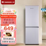 上菱 181升双门冰箱 低温补偿 节能低音 持久锁冷保鲜 冷藏冷冻小型家用两门电冰箱 BBM181L（铂银）