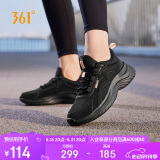361°运动鞋女秋冬季保暖皮革面防泼水休闲徒步跑步鞋子女682232233-3