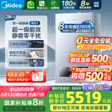 美的（Midea）无极双变频一级能效低噪冷凝燃气壁挂炉天然气采暖地暖锅炉热水器国家补贴免辅材费LL1PBD28-R53