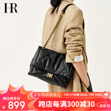 HR赫莲娜包包女包头层牛皮单间斜挎包女菱格包女生日礼物送女友