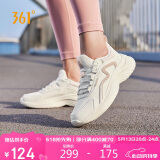 361°运动鞋女秋冬季保暖皮革面防泼水休闲徒步跑步鞋子女682232233-1
