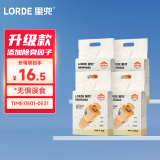 lorde里兜纯豆腐猫砂低粉尘除臭非膨润土可冲厕所2.3kg×4袋