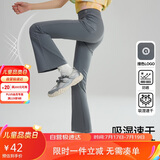 ASK JUNIOR2025夏薄款女童裤子UPF50+防晒裤吸湿速干高弹瑜伽裤微喇打底裤