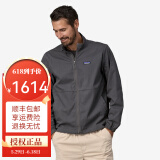 PATAGONIA男士Nomader Jkt 舒适柔软弹力立领夹克休闲外套 巴塔哥尼亚26855 FGE灰色 L