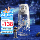 膳魔师（THERMOS）水杯Tritan夏季直饮杯大容量郊游出行杯带提手便携运动杯TCSK
