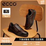 爱步（ECCO）商务休闲鞋 男士休闲皮鞋男鞋牛皮休闲运动鞋子正装鞋 雅仕207124 可可棕20712401482 43