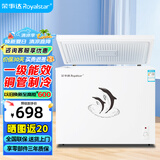荣事达（Royalstar）冰柜商用大容量全冷冻卧式冰柜家用冷藏冷冻两用冷柜双温商用大冰柜冷冻柜展示柜 228升单温【一级能效】