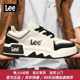 Lee男鞋冬季加绒休闲鞋潮流厚底面包鞋男士板鞋增高运动鞋时尚鞋子男 黑色【主推款】 41 【脚瘦请拍小一码】