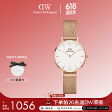 丹尼尔惠灵顿（DanielWellington）DW手表女 简约欧美表钢带石英女士手表520礼物送女友DW00100219