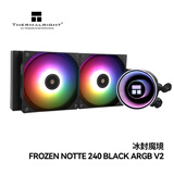 Thermalright(利民) Frozen Notte 240 BLACK ARGB V2 冰封魔境 240水冷一体式水冷散热器 FN240 BLACK ARGB V2