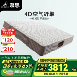 慕思（de RUCCI）椰棕床垫1.8x2米 椰棕榈床垫家具垫子双人舒适4d偏硬床垫雅典娜 4D护脊版/软硬适中24cm-MCW1-121 1.5米*2米