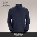 ARC'TERYX始祖鸟 COVERT LT CARDIGAN 保暖 男子 抓绒衫 夜影蓝 S