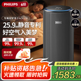 飞利浦（PHILIPS）【国家补贴】空气净化器除甲醛除菌过敏源去烟异味清新家用净化机新房专用父亲节礼物AC4228/01