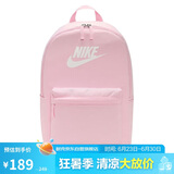 耐克（NIKE）男女双肩包背包 电脑包旅行包书包 DC4244-664 粉