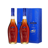 马爹利（Martell） 名士vsop 干邑白兰地 洋酒 350ml*2 双支