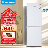 双鹿182升双门冰箱 低温补偿 节能低音 持久锁冷保鲜 冷藏冷冻小型家用两门电冰箱 BBM182S（白色）