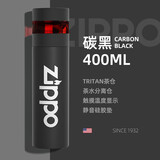 ZIPPO保温杯茶水分离温显智能水杯学生便携高颜值不锈钢茶杯男生水杯