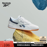 Reebok锐步官方夏男女TECHQUE T经典舒适复古运动休闲小白鞋板鞋 CN3196-藏青色 36